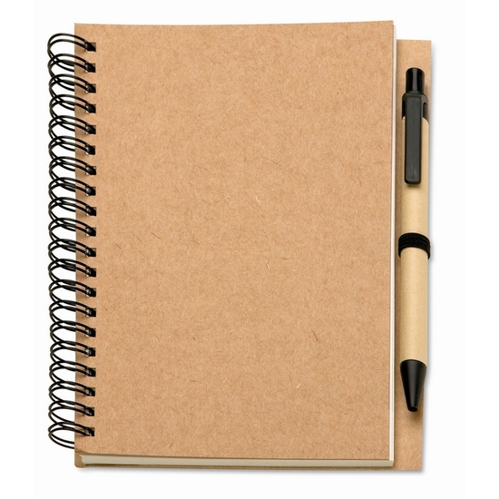 B6 Recyceltes Notizbuch