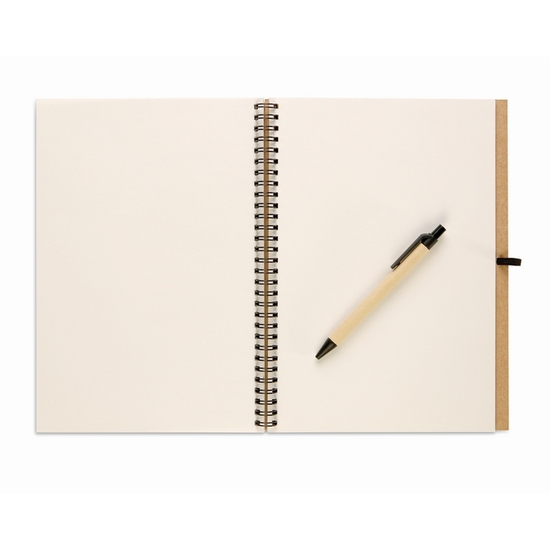 Recyceltes Notizbuch