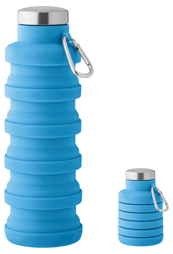 Faltbare Flasche aus Silikon
