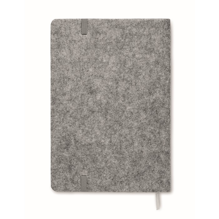 DIN A5 Notizbuch RPET-Filz