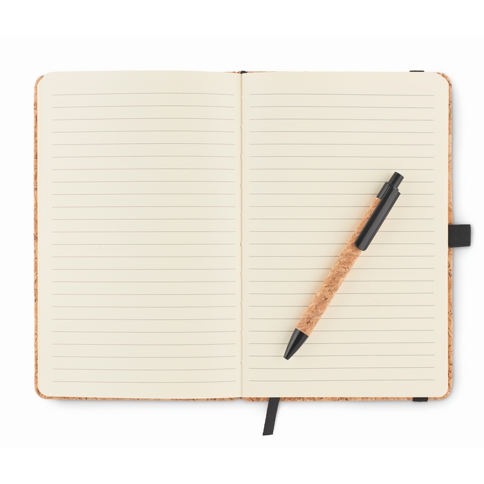 DIN A5 Notizbuch Kork