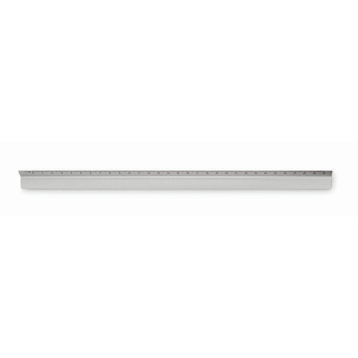 Dreikantlineal Aluminium 30cm