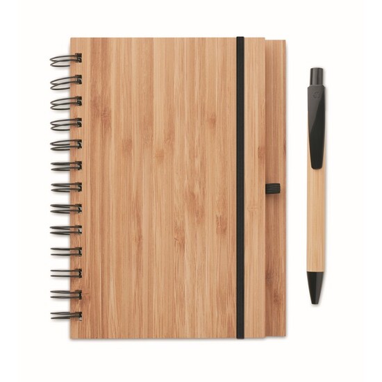 Notizbuch Bambusdeckel