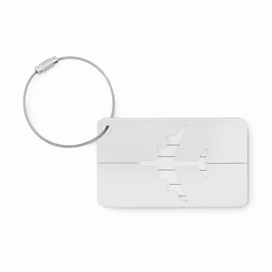 Kofferanhänger aus Aluminium
