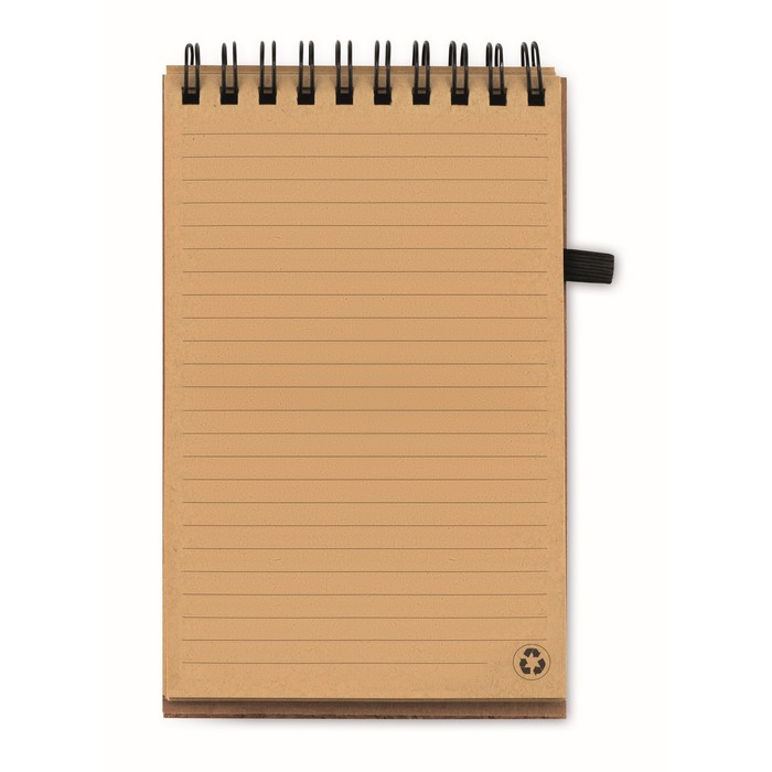 DIN A6 Notizbuch mit Kork