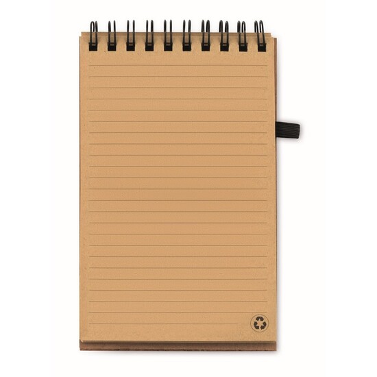 DIN A6 Notizbuch mit Kork