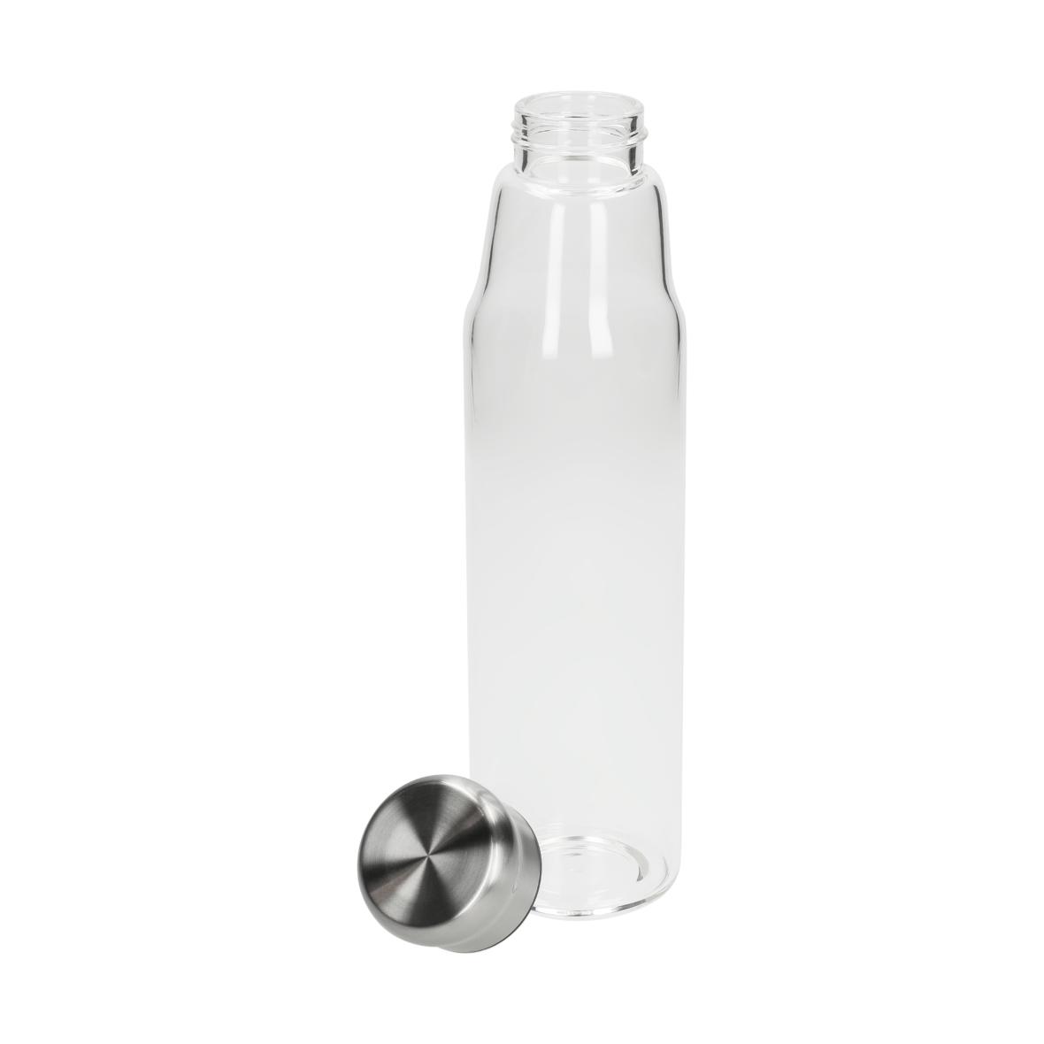 Glasflasche mit Hülle "Life" 0,7 l
