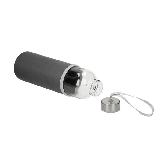 Glasflasche mit Hülle "Pure", 0,7l