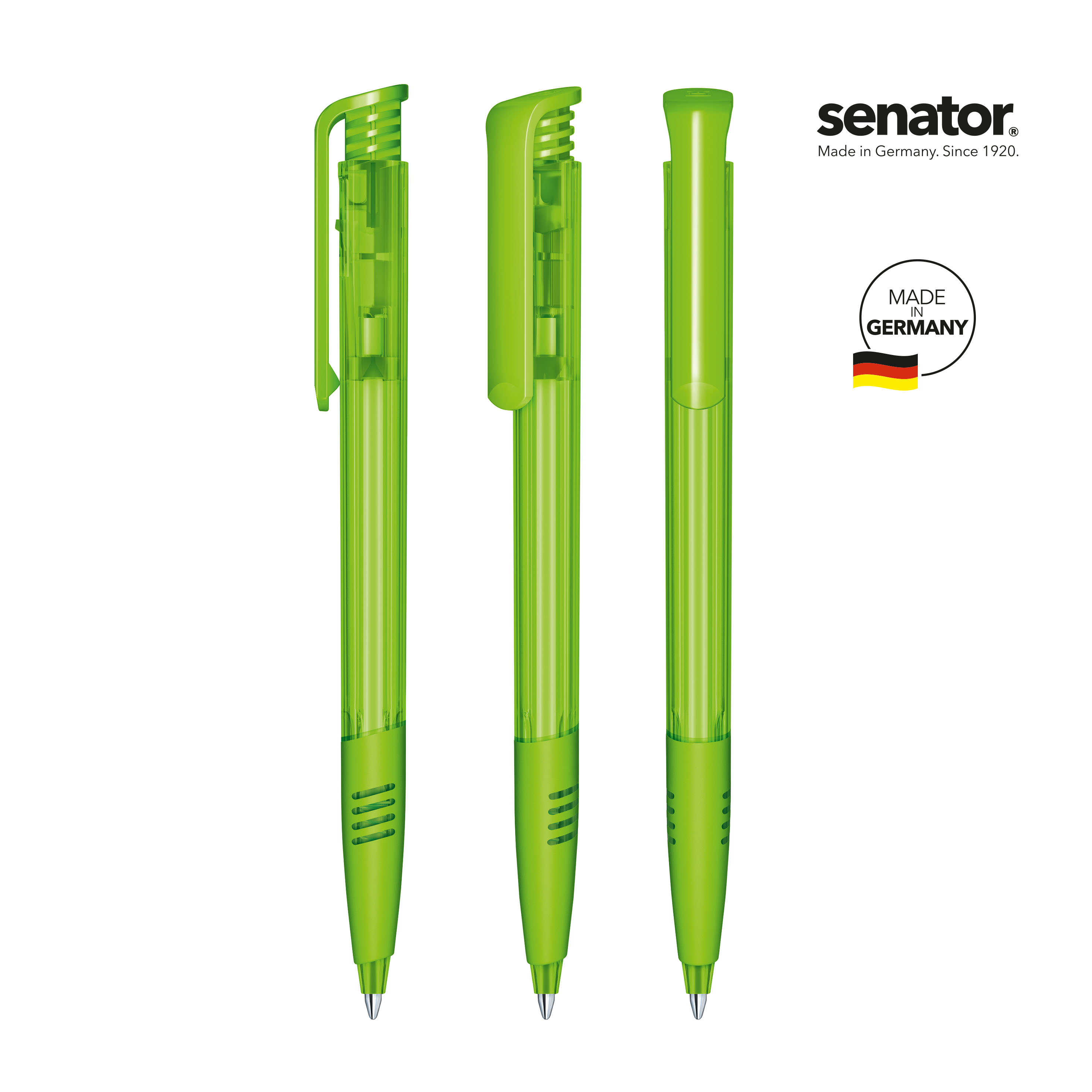 senator Super Hit Clear SG  Druckkugelschreiber