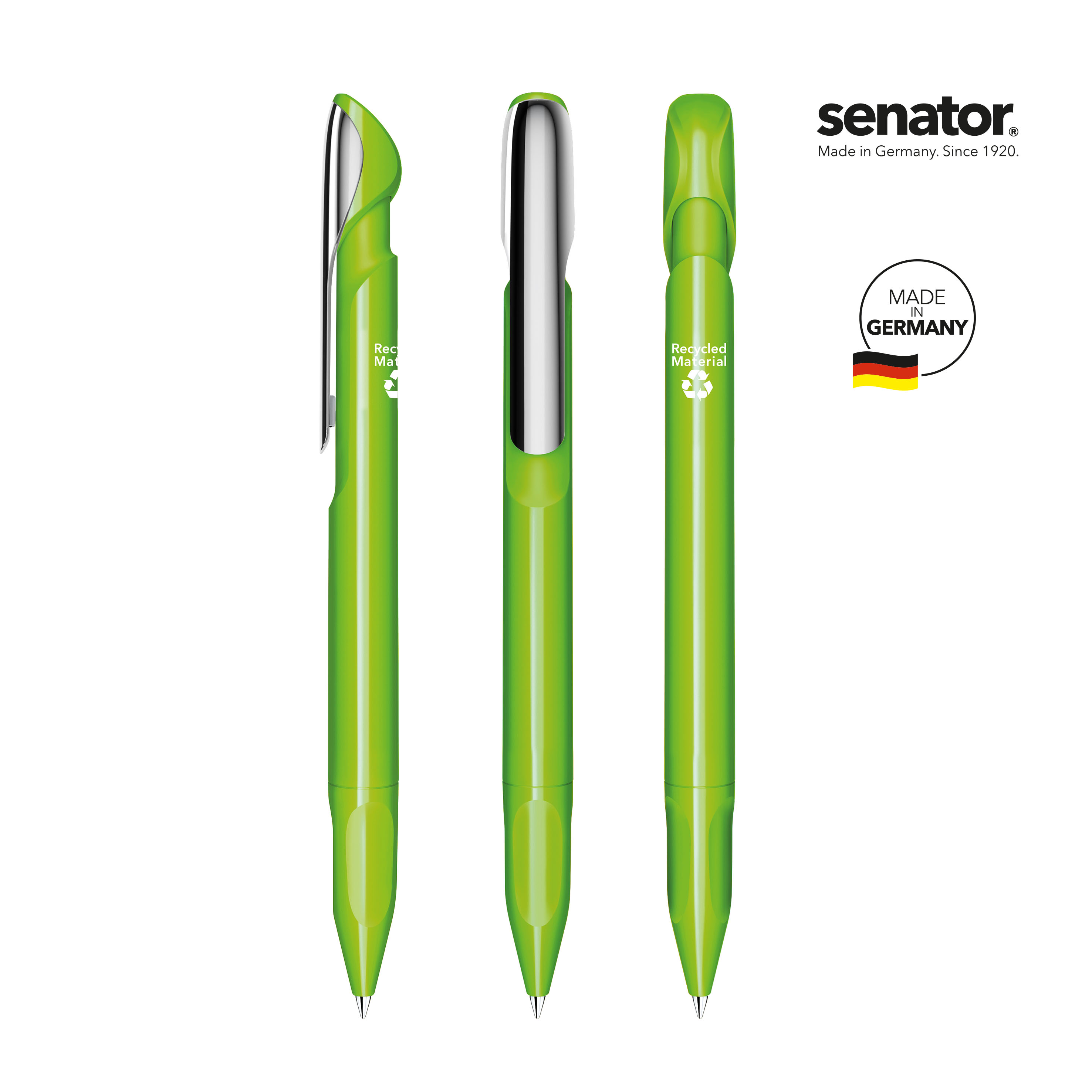 senator Evoxx Polished Recycled MC Druckkugelschreiber