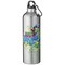 Oregon 770 ml Aluminium Trinkflasche mit Karabinerhaken