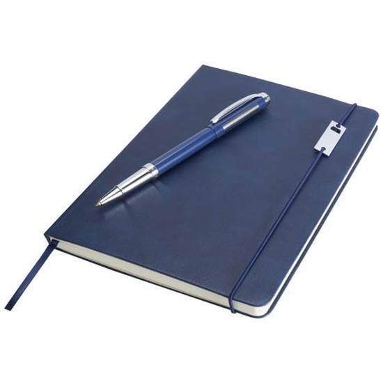 Legato Elegance A5 Hardcover Notizbuch mit Tintenroller Set