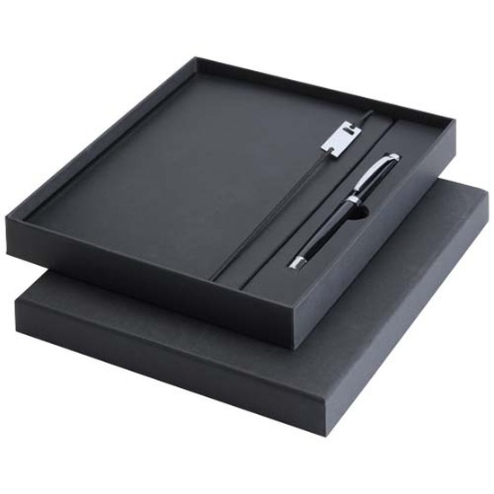Legato Elegance A5 Hardcover Notizbuch mit Tintenroller Set