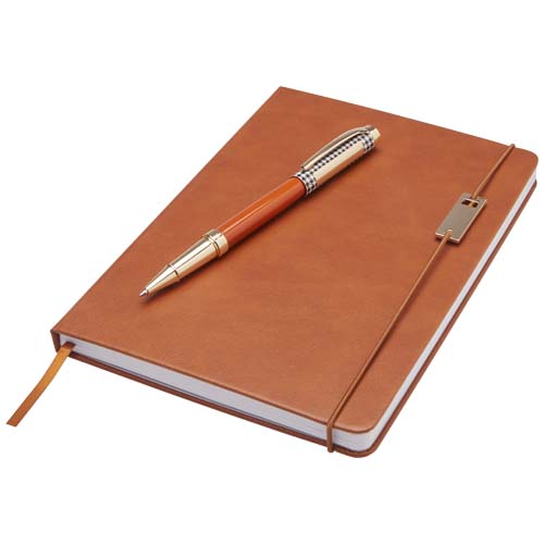 Legato A5 Notizbuch und Tintenroller Set (blaue Mine)