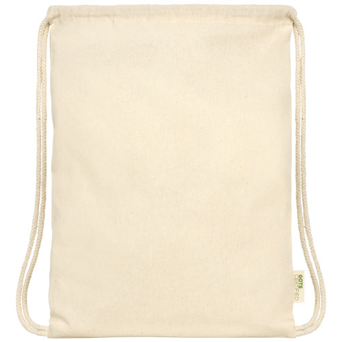 Orissa 100 g/m² Turnbeutel aus Bio-Baumwolle 5L