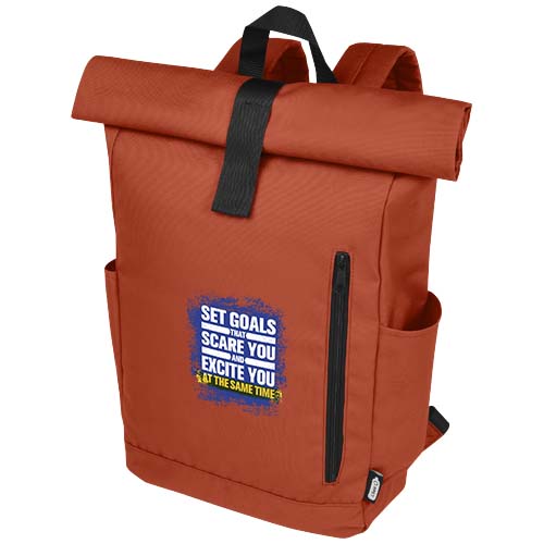 Byron 15,6" GRS RPET Roll-Top Rucksack 18 L