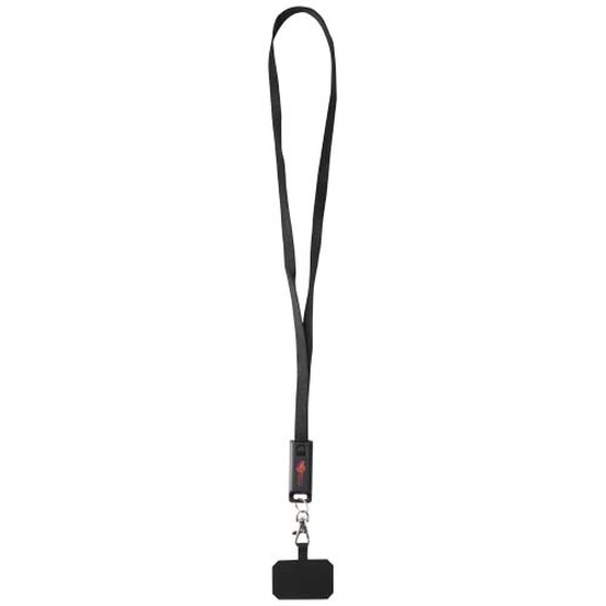 Franz 5 in 1 Lanyard Kabel aus recyceltem Kunststoff für Smartphones mit integrierter Datensynchronisierung und 65 W Schnellladefunktion