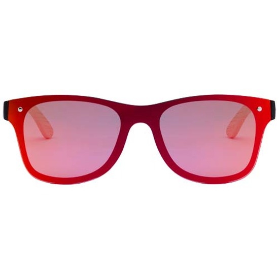 Tan Sonnenbrille mit Bambusbügeln