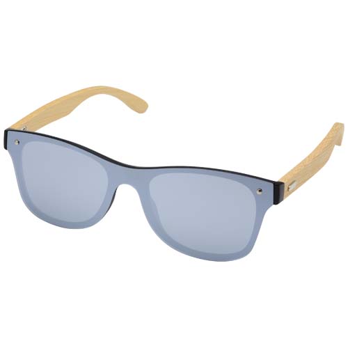 Tan Sonnenbrille mit Bambusbügeln
