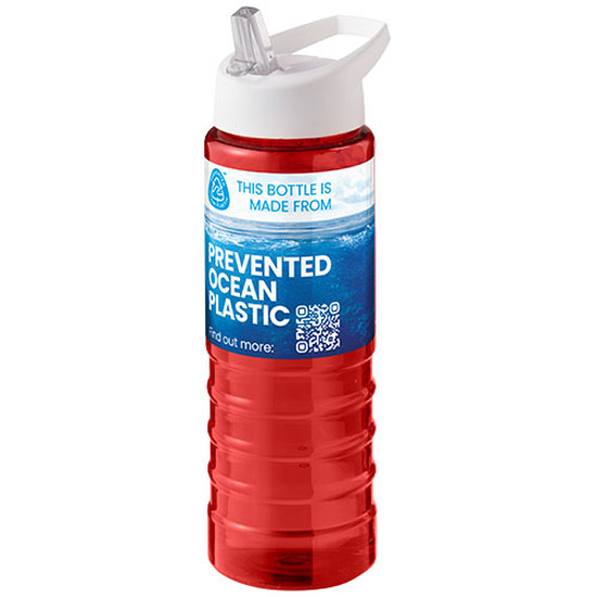 H2O Active® Eco Treble 750 ml Sportflasche mit Stülpdeckel