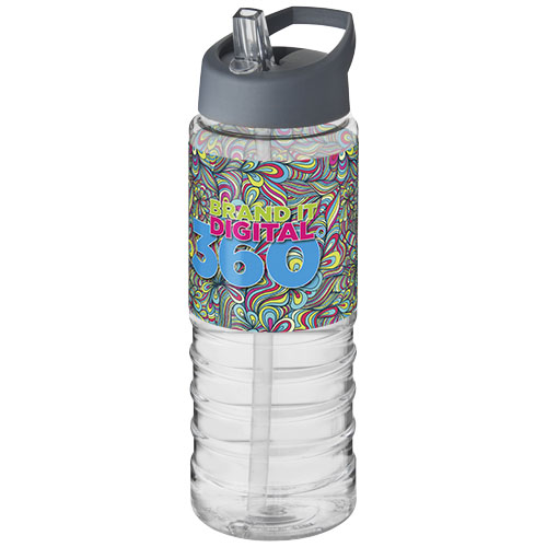 H2O Active® Treble 750 ml Sportflasche mit Ausgussdeckel