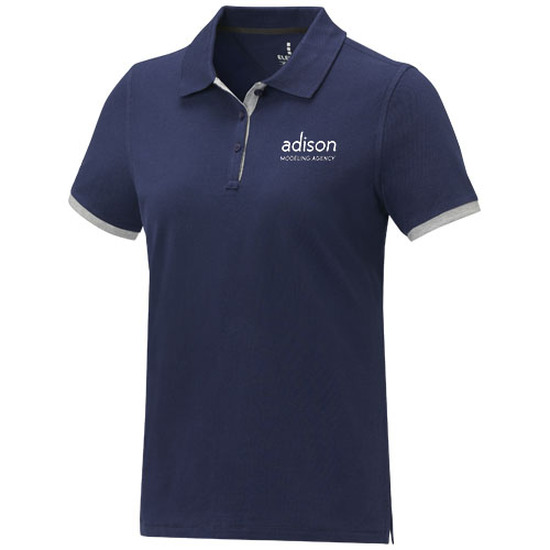 Morgan Polo für Damen, zweifarbig