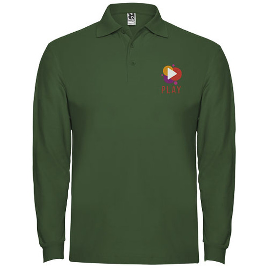 Estrella Langarm Poloshirt für Herren