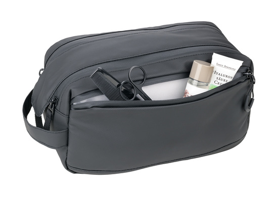 TROIKA Kulturbeutel TROIKA BLACK WASHBAG 2