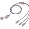 TROIKA Ladekabel TROIKA DREIZACK