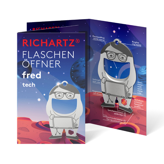 RICHARTZ® FLASCHENÖFFNER fred tech