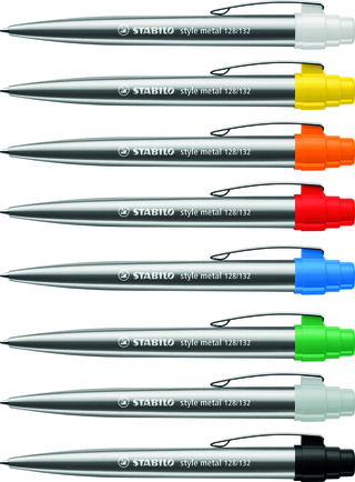 STABILO style metal Kugelschreiber mit Metallclip