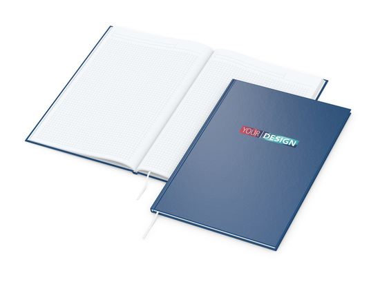 Notizbuch Memo-Book A4 Bestseller inkl. Siebdruck-Digital