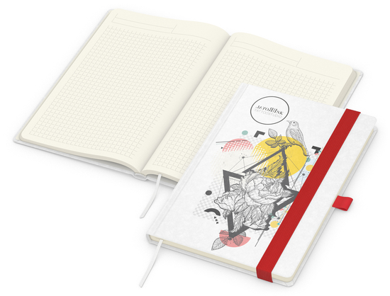 Notizbuch Match-Book Creme A5 Natura Bestseller
