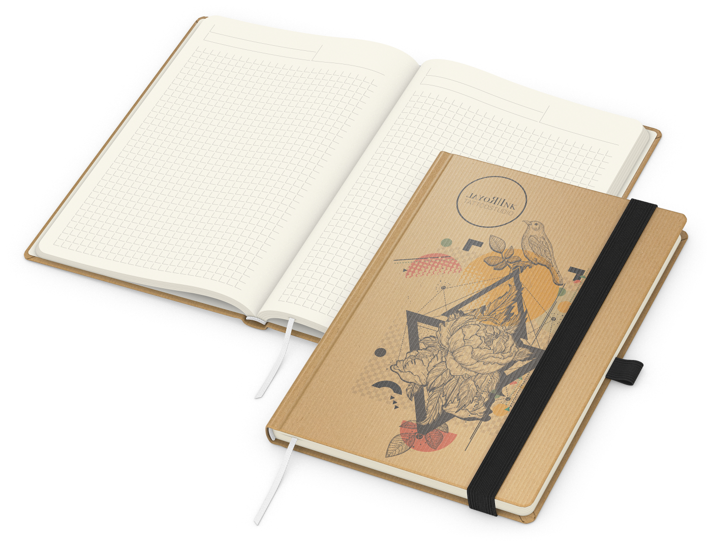 Notizbuch Match-Book Creme A5 Natura Bestseller