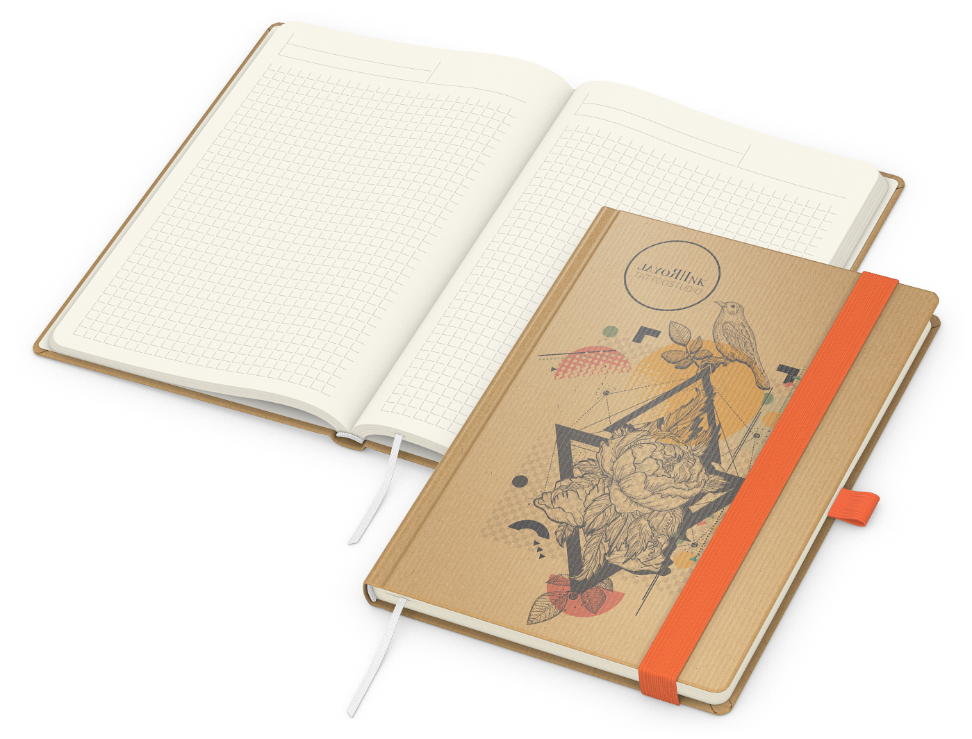 Notizbuch Match-Book Creme A5 Natura Bestseller