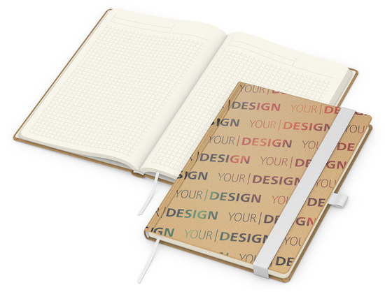 Notizbuch Match-Book Creme A5 Natura Bestseller
