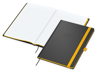 Notizbuch Color-Book Bestseller, A4, gelb