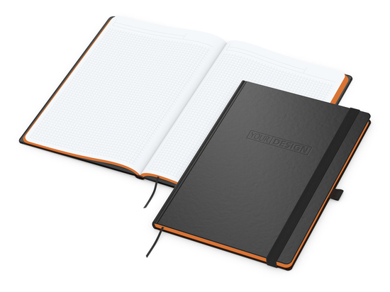Notizbuch Color-Book Bestseller, A4, orange