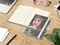 Notizbuch Match-Book Creme Bestseller, A5, Cover-Star, gloss-individuell, weiß