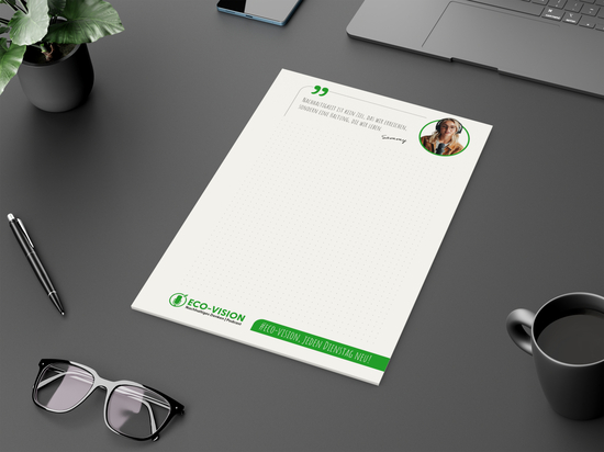 Schreibblock Recycling, A4, 50 Blatt