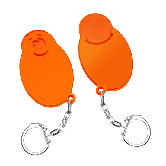 Chiphalter mit 1€-Chip "Gesicht"