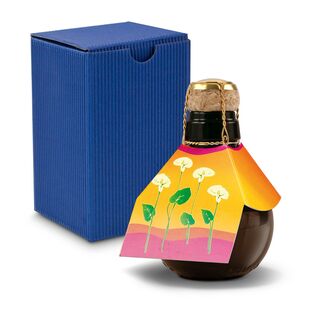 Origineller Sekt Calla - Karton Blau, 125 ml 2K1358e3