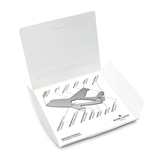 ROMINOX® Key Tool Airplane (18 Funktionen) Merry Christmas 2K2102g