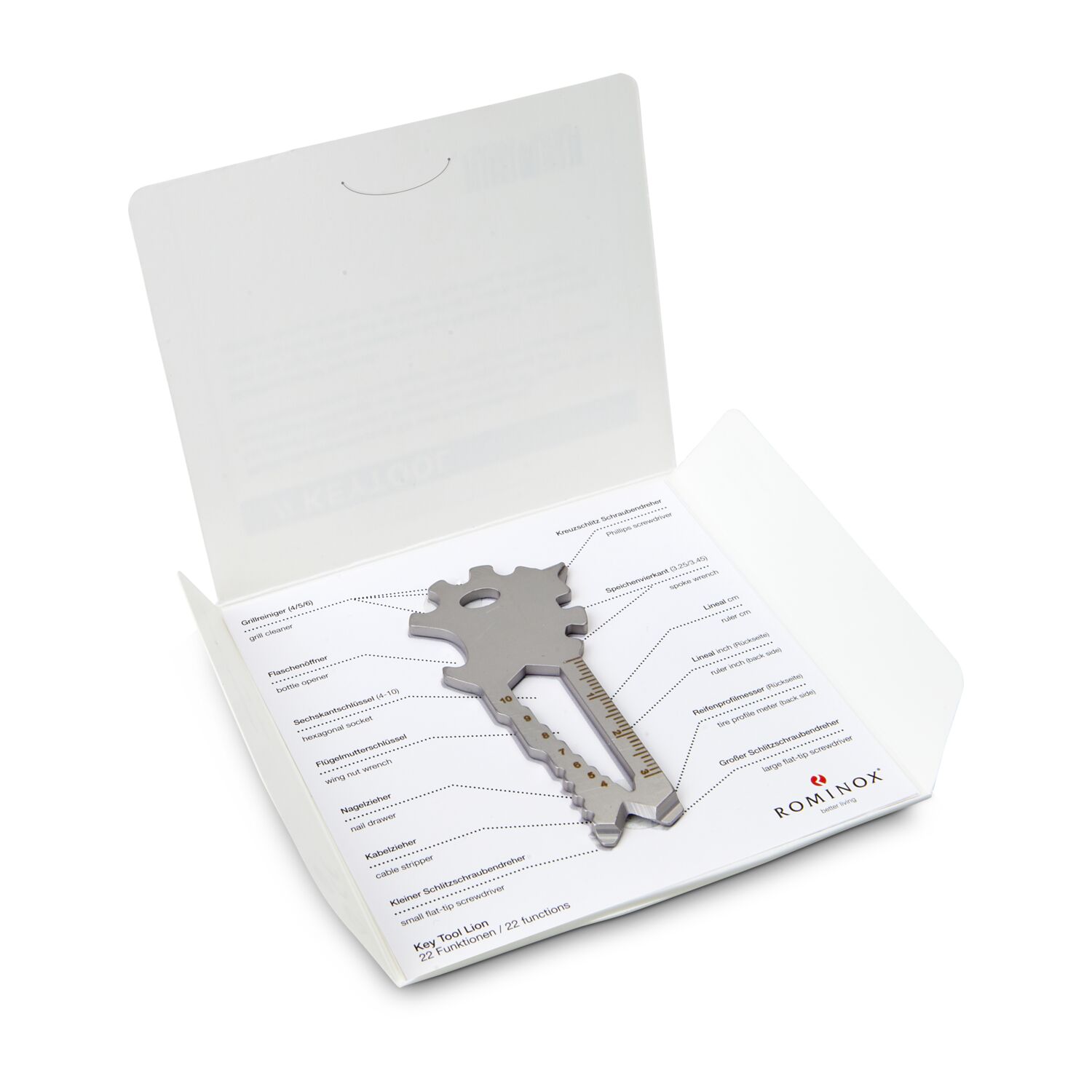 ROMINOX® Key Tool Lion (22 Funktionen) Super Dad 2K2108b