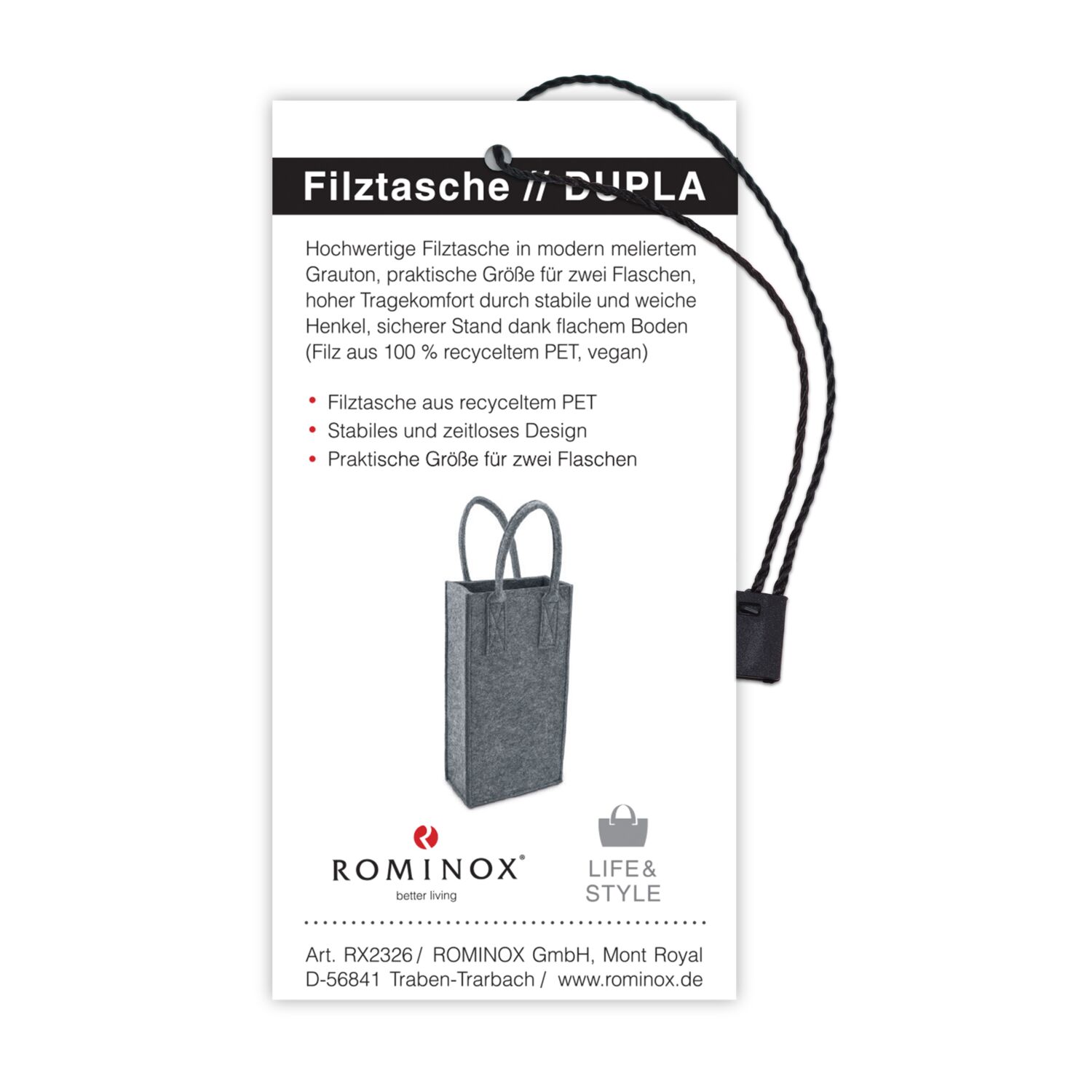Geschenkset / Präsenteset: Essig & Öl Classico 2K2195