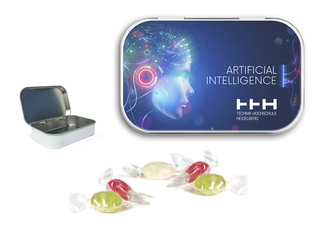 Nostalgiedose 25 g Bonbons 3 g weiß
