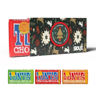 Tony's Chocolonely Tafel 90 g 90 g Zartbitter Mandel Meersalz (vegan)