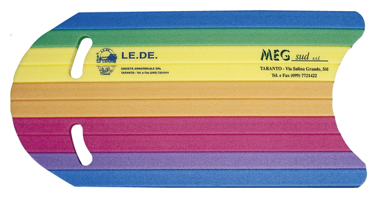 Schwimmbrett Bodybord Twin Rainbow