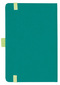 Notizbuch Style Small im Format 9x14cm, Inhalt liniert, Einband Fancy in der Farbe Laguna