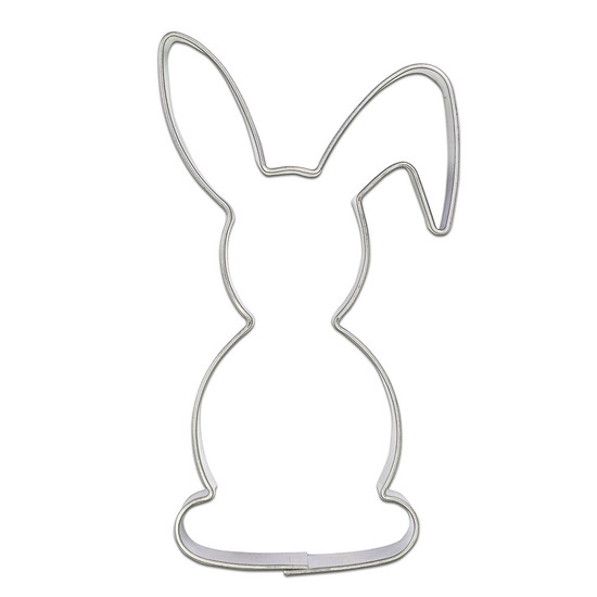 Backförmchen mit Rezeptblock - Hase